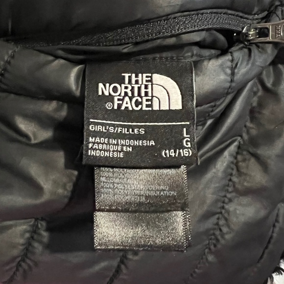 Reversible North Face Black Winter Jacket Coat Puffer - Picture 3 of 5